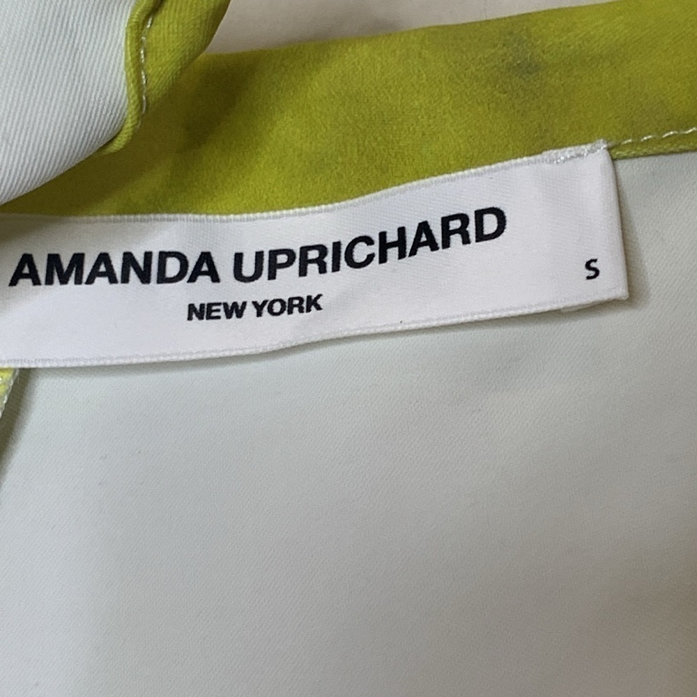 Amanda Uprichard | Julie Rainbow Tie Dye Pocket Sleeveless Halter Maxi Dress S - Picture 10 of 17